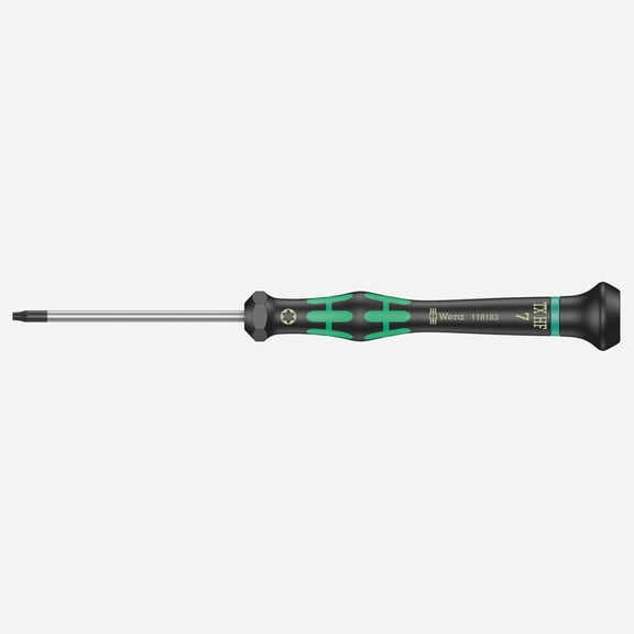 Wera 118183 T7 x 60mm Kraftform Micro Torx HF Precision Screwdriver