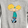 thumbnail image 3 of Hey Arnold! - Distressed Arnold - Toddler And Youth Crewneck Fleece Sweatshirt, 3 of 5