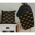 thumbnail image 5 of Soimoi Brown Viscose Chiffon Fabric Bow & Dots Fabric Prints By Yard 42 Inch Wide, 5 of 5