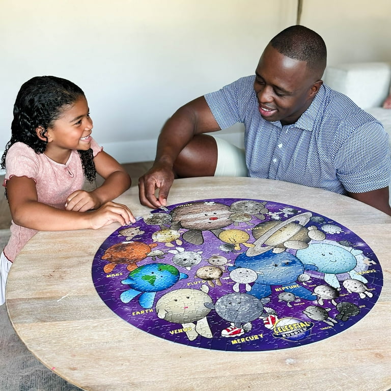 So Many Moons! 500-Piece Jigsaw Puzzle - Explore the Lunar Wonders