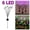 6LED-Color, variant on 6/8/10 LED Solar Powered Garden Lights Firefly Lights Outdoor Waterproof Vibrant Swaying Lights for Patio Pathway Decoration