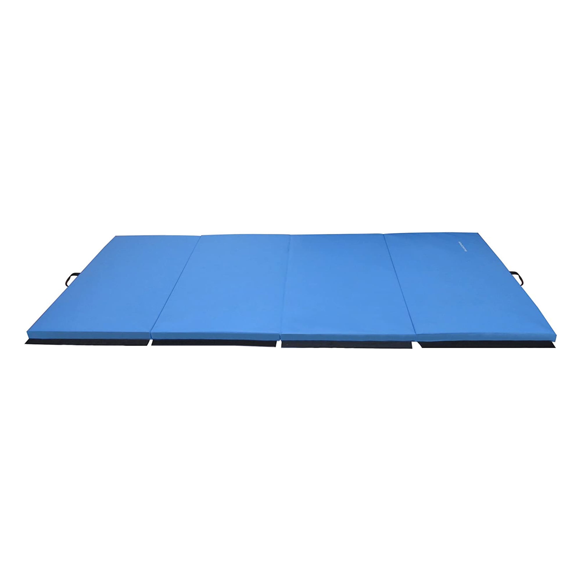 BalanceFrom Fitness 120 by 48 Inch Folding All Purpose Gymnastic Mat, Blue  
