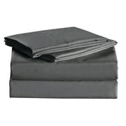 Persian Collection 1900 Count 4-Piece Sheet Set 16" Deep Pocket Wrinkle Free Sheets - California King Size - Gray