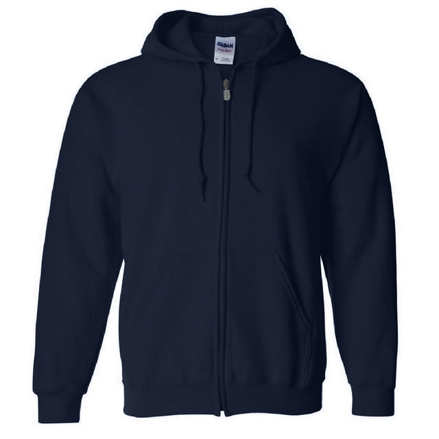 Gildan Heavy Blend Adult Full Zip Hooded Sweatshirt Top
