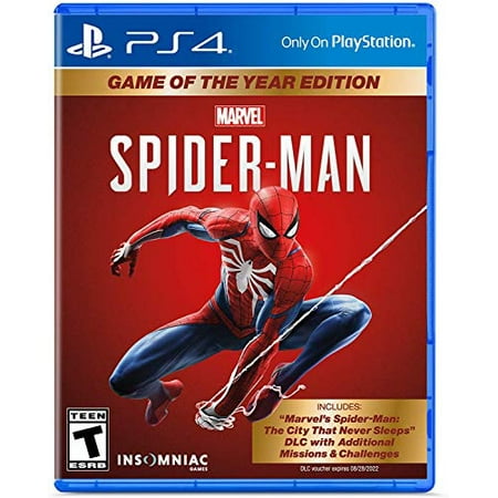 SonyPS4 Marvel's Spiderman: Game of The Year Edition PS4