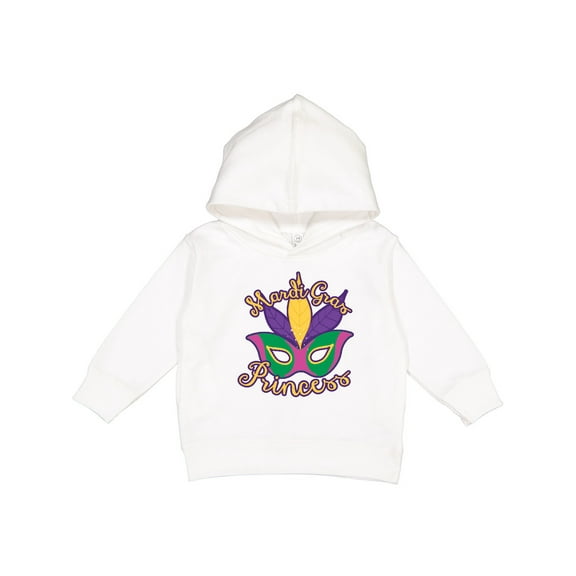 Inktastic Mardi Gras Princess Toddler Hoodie