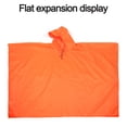 thumbnail image 4 of Poncho de Pluie à Capuche Imperméable Manteau de Pluie Veste pour Hommes Femmes Adultes, 4 of 5