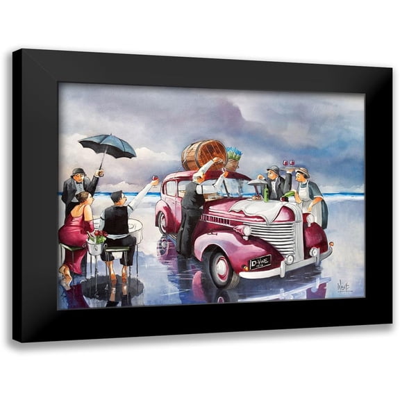 West, Ronald 14x12 Black Modern Framed Museum Art Print Titled - Butler