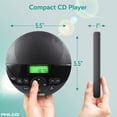 thumbnail image 4 of Reproductor de CD portátil Bluetooth Philco con radio FM y auriculares, 4 of 8
