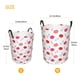 thumbnail image 3 of Balery Red Lips 1 Cesta de ropa redonda con asas, impermeable, independiente, para ropa, juguetes, dormitorio y familia-Small, 3 of 6