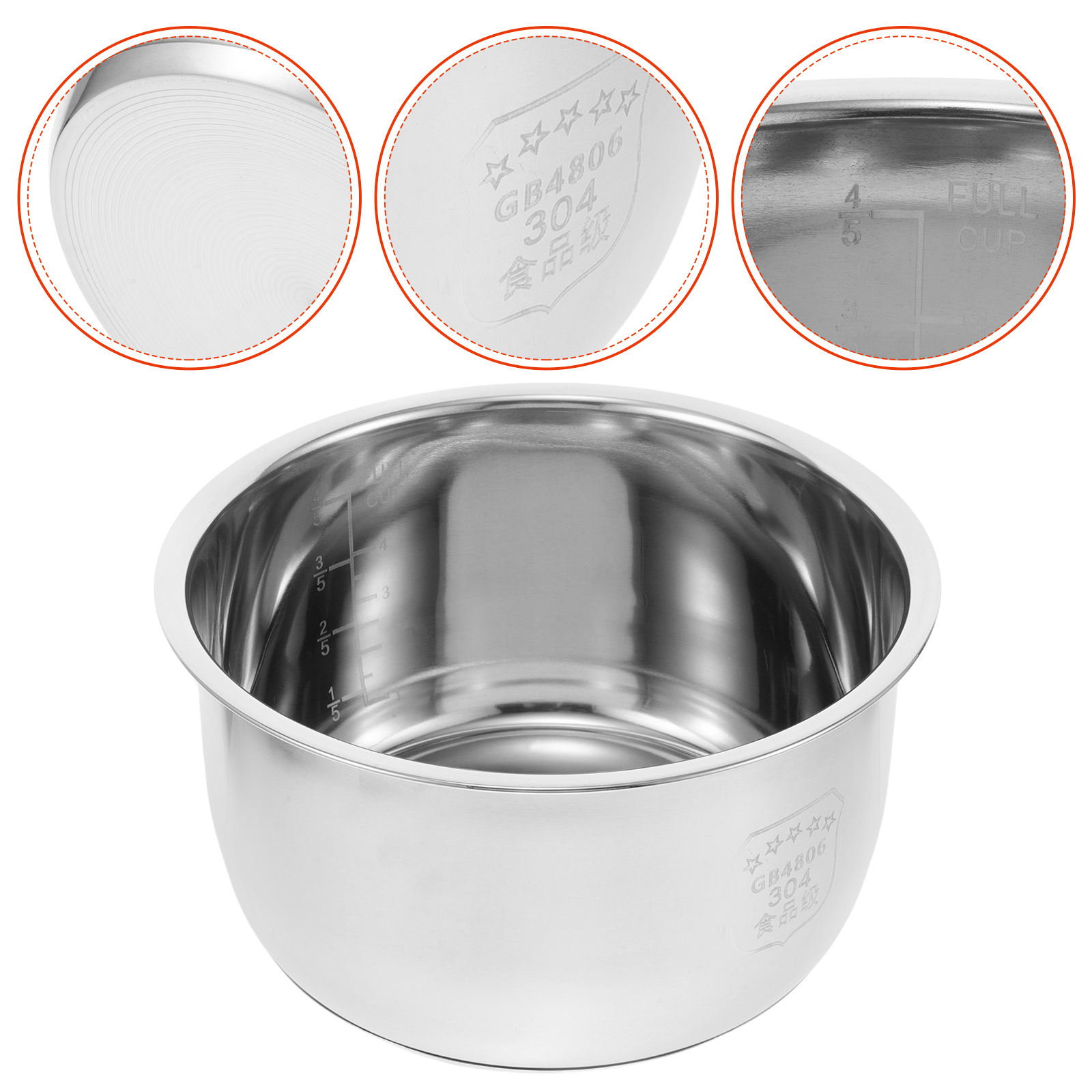 Stainless Steel Idli Cooker Stand - Holds 4 Plates, Perfect For Indian Kitchen! 5 thumbnail image