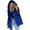Dark Blue-Coat, variant on Qetyuw Womens Faux Fur Hooded Vest Sleeveless Loose Fit Open Front Vests Fall Winter Casual Coat Outwear