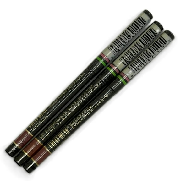 3 Pack Maybelline Great Wear Budge-proof Lip Liner Automatic Pencil Blush .2g/.01oz