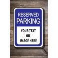 thumbnail image 3 of Reserved Parking or Curbside Pickup Sign With Your Custom Message - 12 x 18" Aluminum Sign, 3 of 4