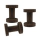 thumbnail image 5 of 3 Piezas de Manualidades de Carrete de Artesanía Pájaro Juguetes Piezas Macarena Carretes de hilo vacíos de madera, 5 of 8