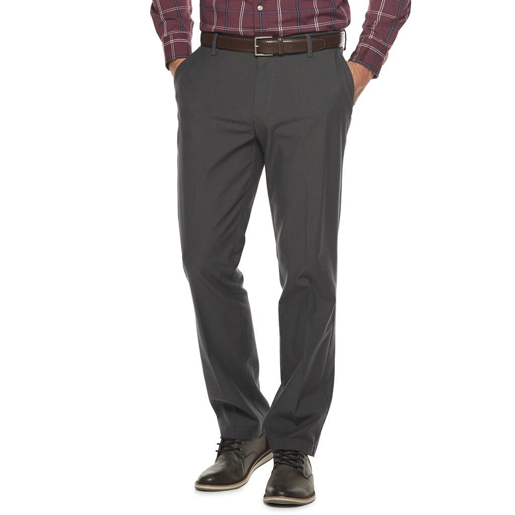 Men's Dockers Signature Khaki Lux Straight-Fit Stretch Pants D2 Camino ...
