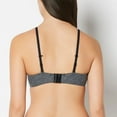 thumbnail image 3 of Smooth Comfort Push Up Bra in Tuxedo Black, 3 of 4