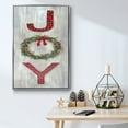 thumbnail image 5 of Joy - Framed Gallery Wrapped Holiday Canvas - 17 x 25 - Silver Frame, 5 of 8