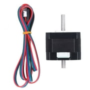 3D Printer Stepper Motor 42 Step Dual Output Shaft 1.3A 0.3Nm 2 Phase 4 Lead Accessory