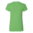 thumbnail image 3 of Heavy Cotton Womenâ€™s T-Shirt, 2XL, Neon Green, 3 of 5