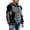 Grey, variant on Men's Fuzzy Sherpa Pullover Hoodie 3D Printed Long Sleeve Sport Pocket Military Hoodies Winter Gym Hooded Sweatshirts Grey L