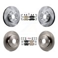 thumbnail image 1 of Transit Auto Front Rear Ceramic Pads and Disc Brake Rotors Kit for Car 2006-2007 Honda Accord Hybrid with 3.0L FULL HYBRID EV-GAS (FHEV) engine K8A-106747, 1 of 11