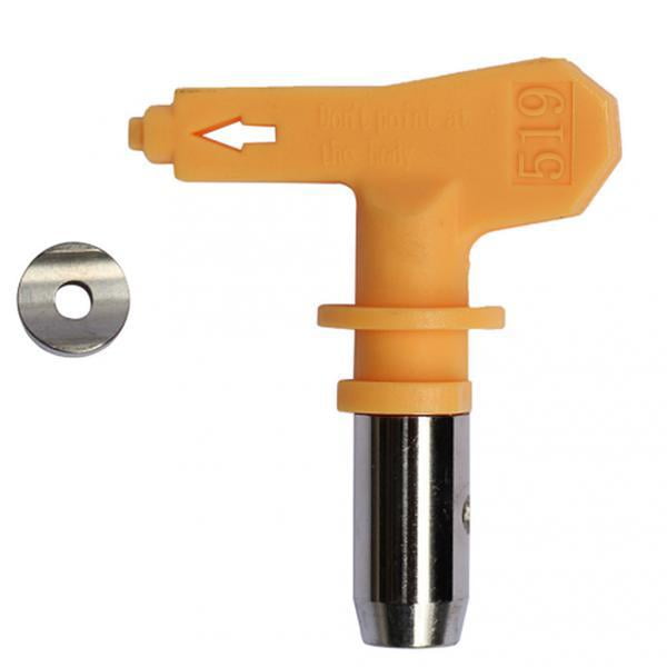 Punta De Airless Reversible F / De Pintura 519 perfecl Punta de pistola de pulverización sin aire