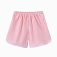 thumbnail image 3 of WXFAZCVU Girls Soccer Shorts Toddler Athletic Running Gym Workout Kids Active Shorts Size 7 Year, 3 of 4