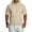170#Beige, variant on Short Sleeve Hoodies for Men Running Vintage Hooded Shirts for Men with Pocket Light Blue 2XL