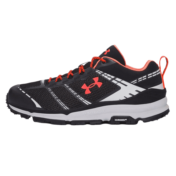 UNDER ARMOUR MENS Verge Low "Black/Red" 1297221 001 1297221 001 from Stadium Goods