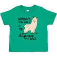 thumbnail image 3 of Inktastic Nonna's You Say Alpaca My Bags Boys or Girls Toddler T-Shirt, 3 of 5