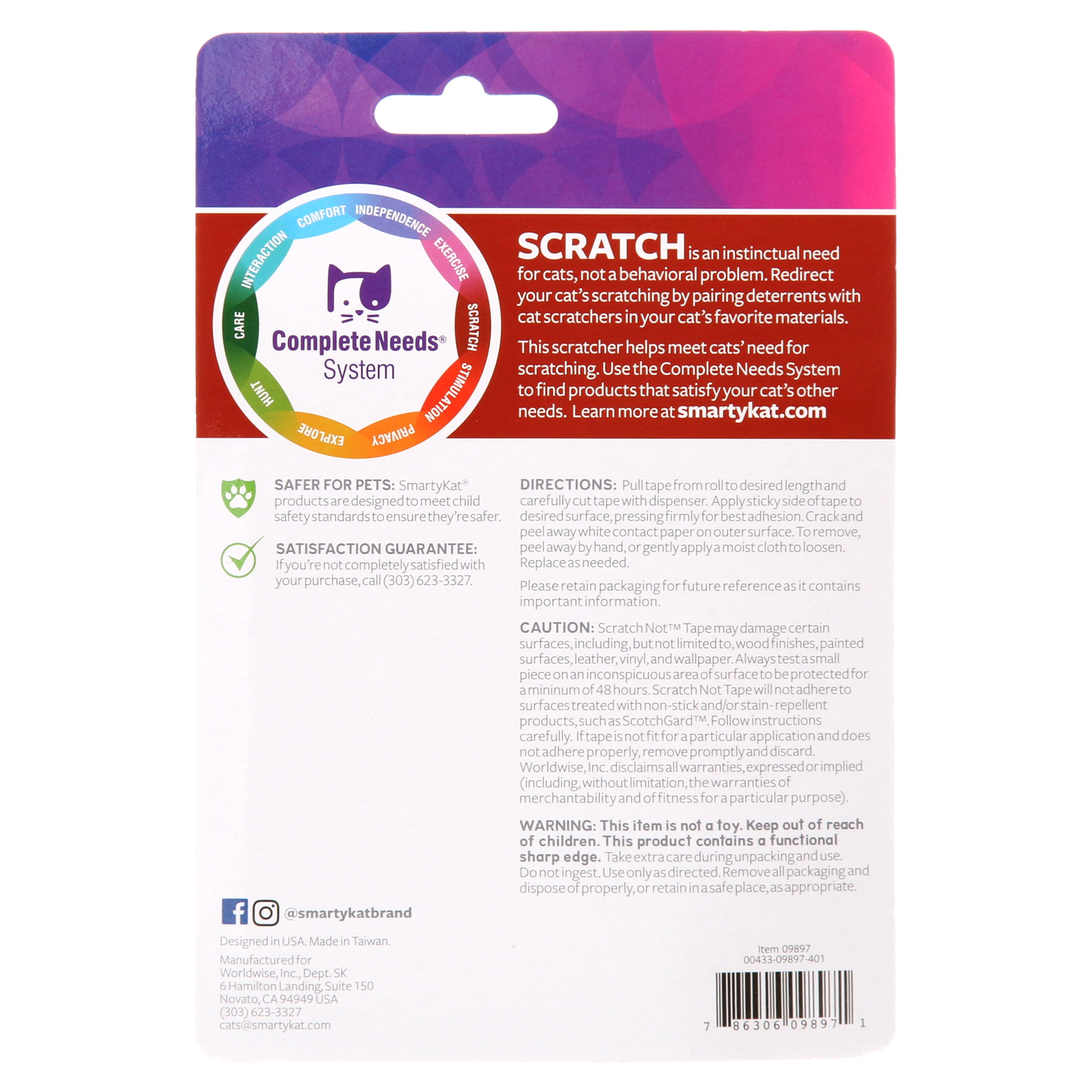 sticky tape for cats walmart