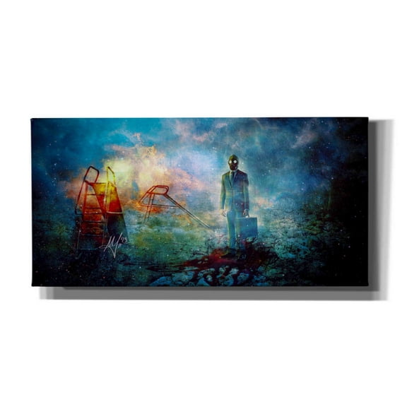 Cortesi Home 'Grief' by Mario Sanchez Nevado, Canvas Wall Art, 20" x 40"