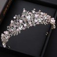 thumbnail image 1 of Konate Girls Crystal Tiara Princesa Disfraz Corona Diadema Nupcial Boda Accesorios para el cabello hechos a mano ZefeiWu 1327533608381, 1 of 1