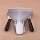 thumbnail image 3 of Double Handleds Stainless Steel Scooper for Fry and Snack with Single or Double Handles Popcorns Scooper Nonslip Grip, 3 of 4
