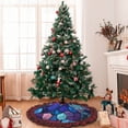 thumbnail image 2 of Lsque Geometry Dash for Christmas Tree Skirt, Merry Christmas Tree Skirt Collar, Xmas Holiday Decoration-36", 2 of 7