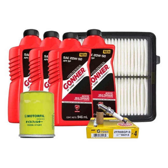 Kit Afinacion Honda City 2010 Al 2014 1.5l Gonher Bplatino