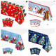 thumbnail image 5 of Mantel de plástico con forma de copo de nieve para fiestas navideñas, mantel desechable con forma de copo de nieve para Navidad, suministros para fiestas navideñas de invierno, 5 of 6