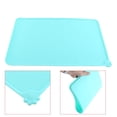 thumbnail image 2 of WALFRONT 4Colors Cat Feeding Mat Silicone Dish Bowl Feed Food Water Placemat Dog Puppy Pet Product, Pet Water Mat, Pet Bowl Mat, 2 of 7
