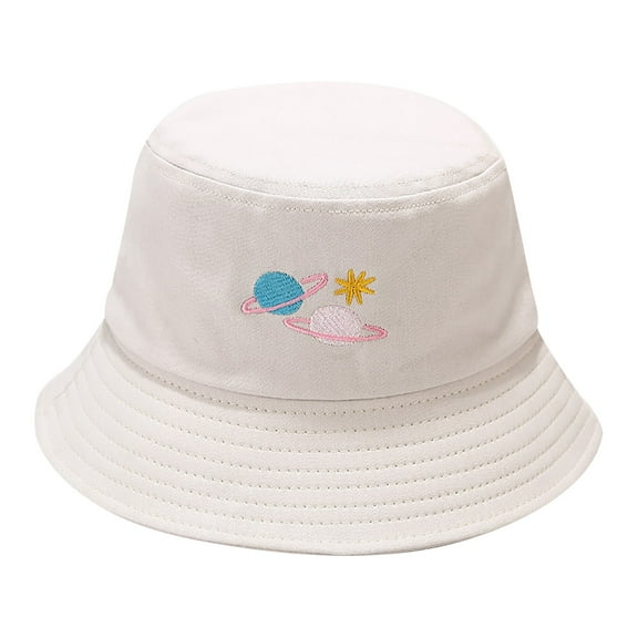 Charmgo Trucker Hat Clearance, Women's Fashion Print Sunshade Fisherman's Hat Basin Hat Outdoor Bucket Hat Bucket Hat Baseball Cap, Sun Hats for Women Beige