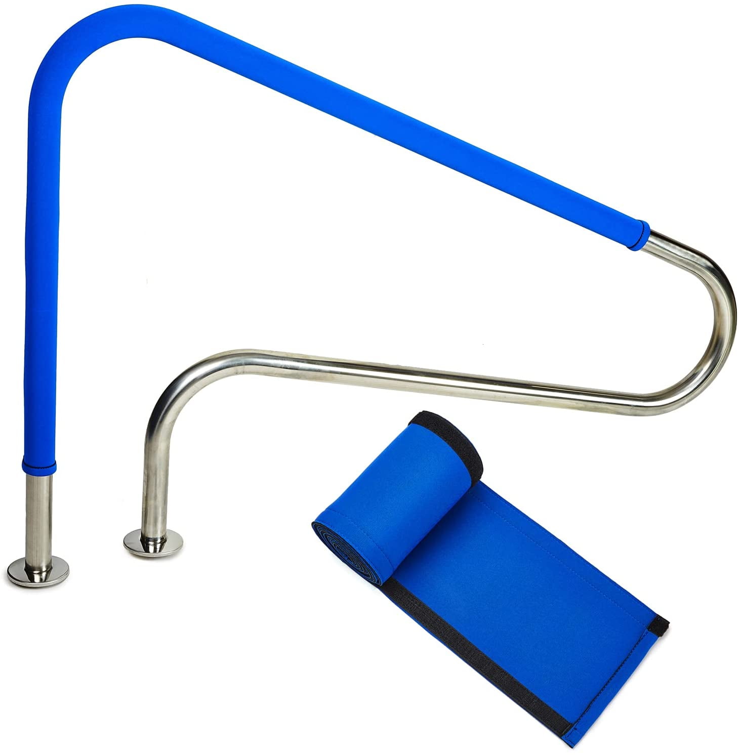 Chill Grips Pool Handrail Safety Grip Cover and Ladder Rail Covers 
