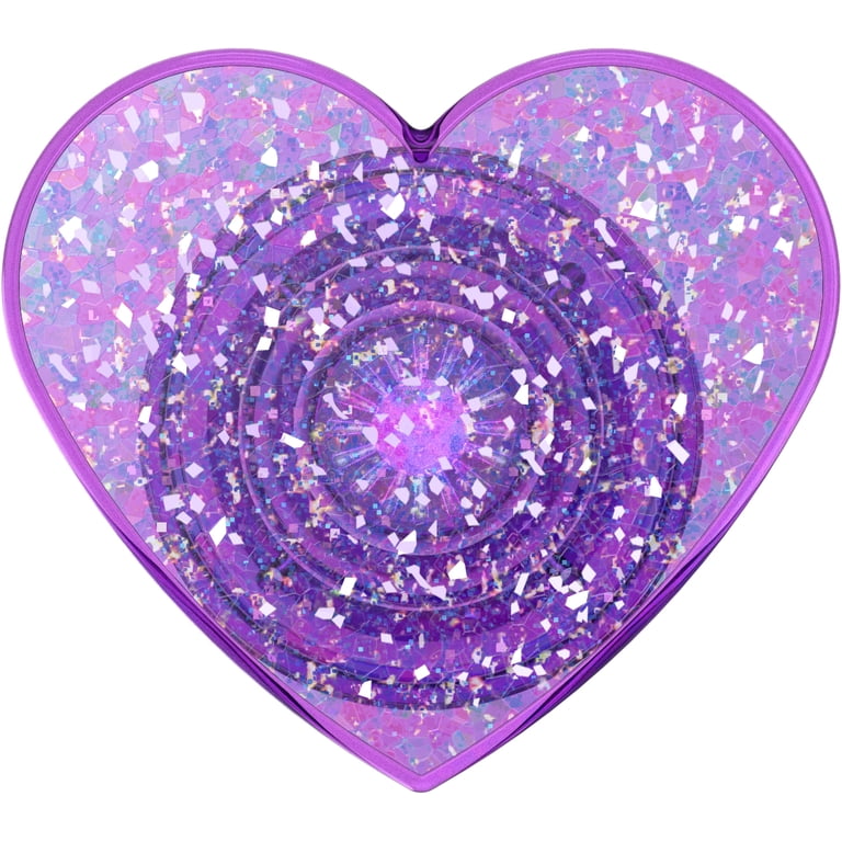 PopSockets Iridescent Confetti Dreamy Heart Premium Phone Grip