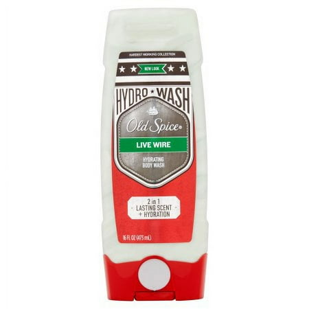 Old Spice Hydro Wash Live Wire Body Wash