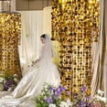 thumbnail image 6 of Slccxzc 10 Strips Sequin Beaded Curtain Door String Curtain Window Hanging Decor for Wedding Bedroom Door Festivals Supplies, 6 of 7