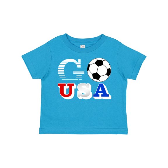Inktastic Go, USA Soccer, Football Boys or Girls Toddler T-Shirt