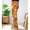 thumbnail image 2 of Halloween Flannel pajama pants for women's autumn and winter new thickened and fleece warm casual home pants, walking pants, 2 of 3