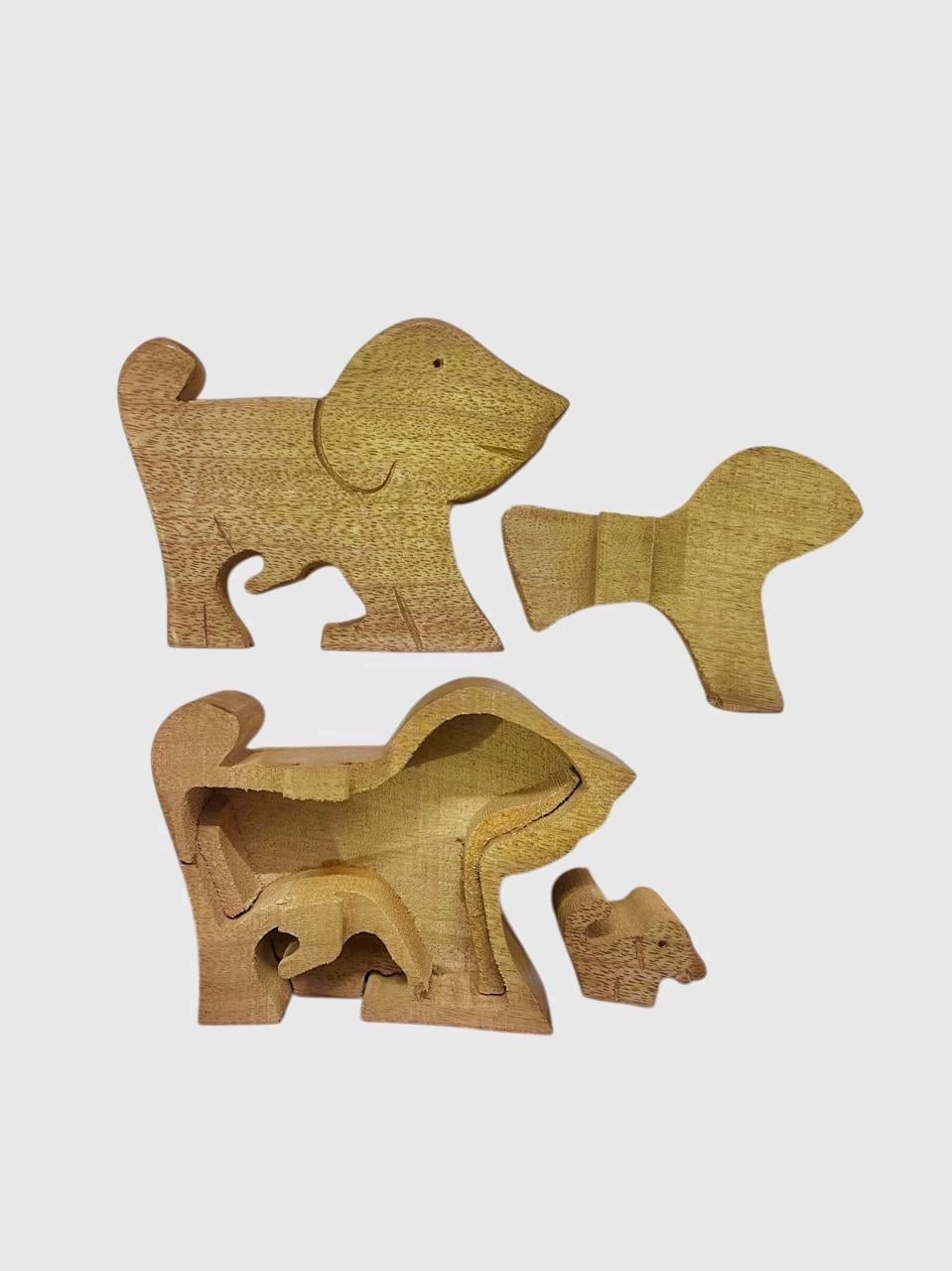 ZenChalet Puzzles ZCPSSW500 Simply Succulent Wooden Puzzle, Multi
