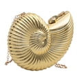 thumbnail image 1 of Bolso de mano elegante, moderno y ligero, para mujer, chicas, citas Dorado, 1 of 8