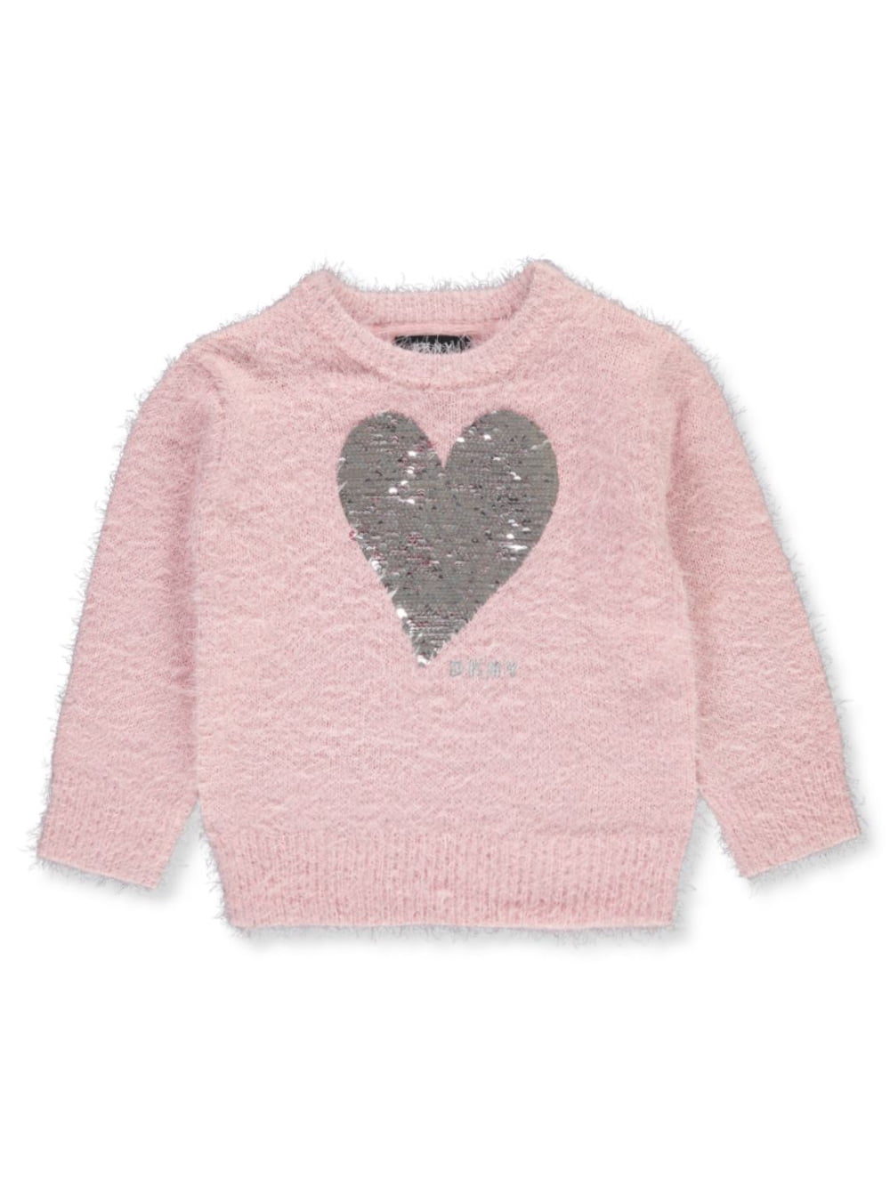 sequin heart sweater