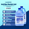thumbnail image 2 of Champion Acid Blue Muriatic Acid for Removal of Driveway Stains (2 Pack), 2 of 10